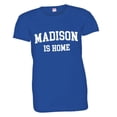 thumbnail image 1 of PleaseMeTees™ Womens Madison Wisconsin Is Home Born In From Badgers Tee, 1 of 1