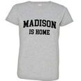 thumbnail image 1 of PleaseMeTees™ Womens Madison Wisconsin Is Home Born In From Badgers Tee, 1 of 1