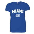 thumbnail image 1 of PleaseMeTees™ Womens Miami Florida 305 Area Code Distressed HQ Tee, 1 of 1