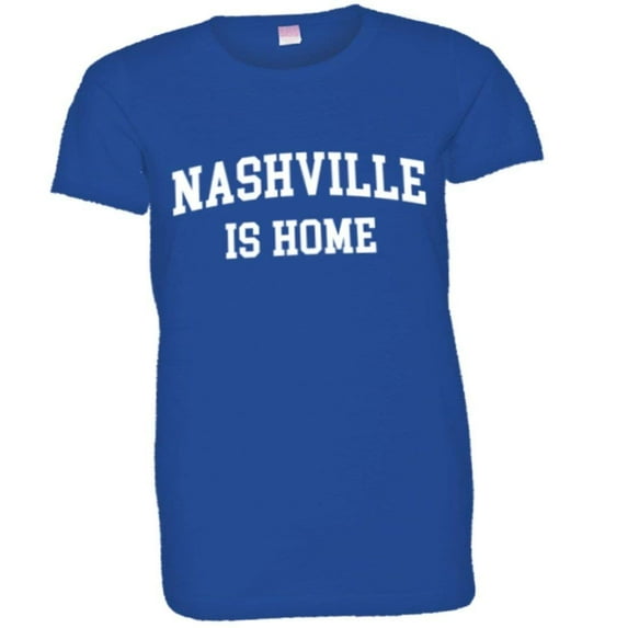 PleaseMeTees™ Womens Nashville TN Tennessee is Home Born in from HQ Tee