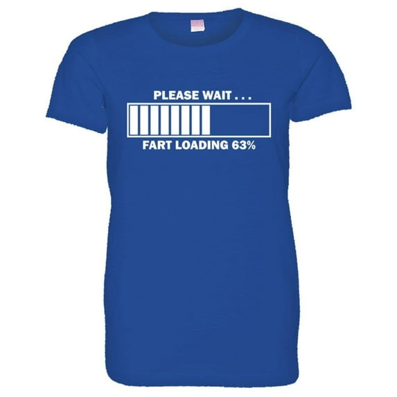 PleaseMeTees™ Womens Please Wait Fart Loading Gas HQ Tee