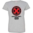 thumbnail image 1 of PleaseMeTees™ Womens Professor X Xaviers School Athletic Alumni HQ Tee, 1 of 1