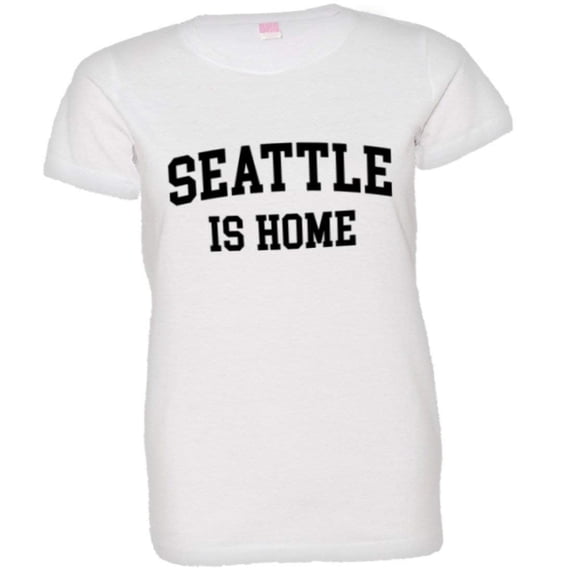 PleaseMeTees™ Womens Seattle Washington WA Is Home Born In From HQ Tee