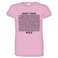 thumbnail image 1 of PleaseMeTees™ Womens Shut Your PI Hole 3.14 Pie Hole HQ Tee, 1 of 1
