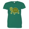 thumbnail image 1 of PleaseMeTees™ Womens Turtle Take It Slow Easy Relax Cute Sketch HQ Tee, 1 of 1