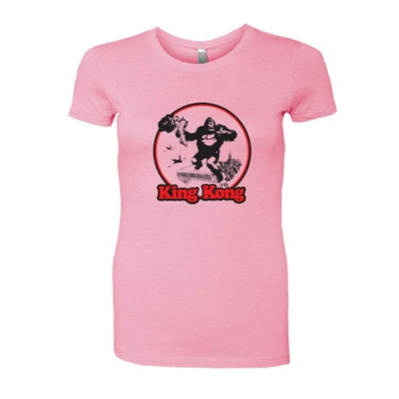PleaseMeTees™ Womens Vintage King Kong Empire State Building Top HQ Tee