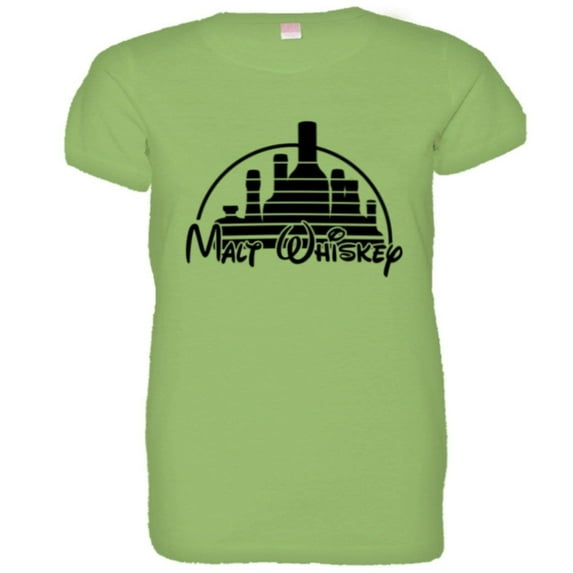 PleaseMeTees™ Womens Walt Malt Whiskey Disney HQ Tee