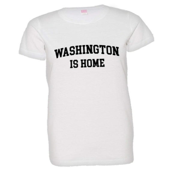 PleaseMeTees™ Womens Washington DC Is Home Born In From HQ Tee