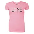 thumbnail image 1 of PleaseMeTees™ Womens Wine O'Clock Time To Drink WI:NE HQ Tee, 1 of 1