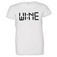 thumbnail image 1 of PleaseMeTees™ Womens Wine O'Clock Time To Drink WI:NE HQ Tee, 1 of 1