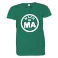 thumbnail image 1 of PleaseMeTees™ Womens from Born Made in Massachusetts MA Logo Label Tee, 1 of 1