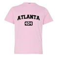 thumbnail image 1 of PleaseMeTees™ Youth Atlanta 404 Area Code Distressed HQ Tee, 1 of 1