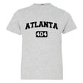 thumbnail image 1 of PleaseMeTees™ Youth Atlanta 404 Area Code Distressed HQ Tee, 1 of 1