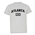 thumbnail image 1 of PleaseMeTees™ Youth Atlanta 404 Area Code Distressed HQ Tee, 1 of 1