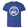 thumbnail image 1 of PleaseMeTees™ Youth Born Made In Kansas City KS MO Logo Label HQ Tee, 1 of 1