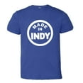 thumbnail image 1 of PleaseMeTees™ Youth Born Made Indianapolis Indiana Logo Label HQ Tee, 1 of 1