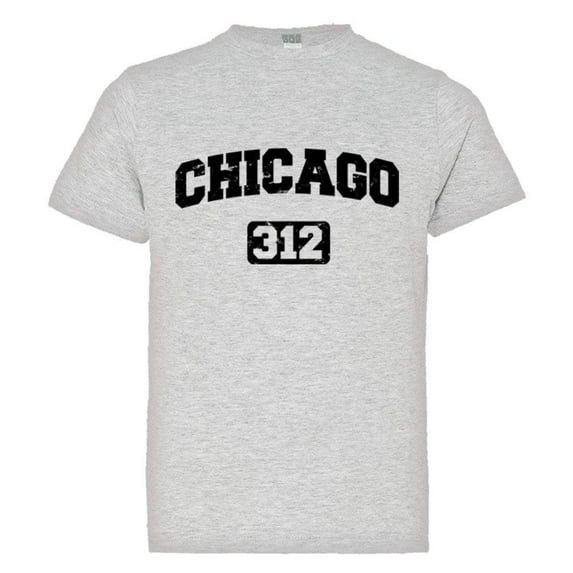 PleaseMeTees™ Youth Chicago 312 Area Code Distressed HQ Tee