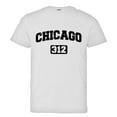 thumbnail image 1 of PleaseMeTees™ Youth Chicago 312 Area Code Distressed HQ Tee, 1 of 1