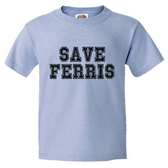 PleaseMeTees™ Youth Classic Save Ferris Beuller Day Off Vintage HQ Tee