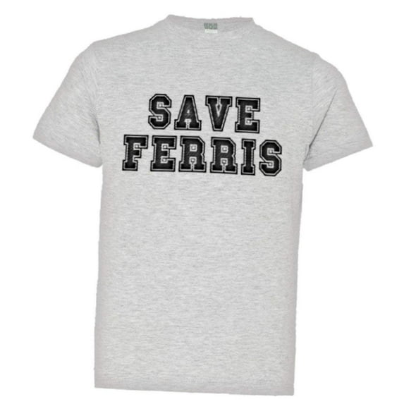 PleaseMeTees™ Youth Classic Save Ferris Beuller Day Off Vintage HQ Tee