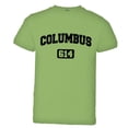 thumbnail image 1 of PleaseMeTees™ Youth Columbus 614 CBUS Area Code Distressed HQ Tee, 1 of 1