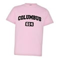 thumbnail image 1 of PleaseMeTees™ Youth Columbus 614 CBUS Area Code Distressed HQ Tee, 1 of 2