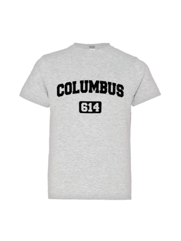 PleaseMeTees™ Youth Columbus 614 CBUS Area Code Distressed HQ Tee