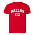 thumbnail image 1 of PleaseMeTees™ Youth Dallas 214 Area Code Distressed HQ Tee, 1 of 1