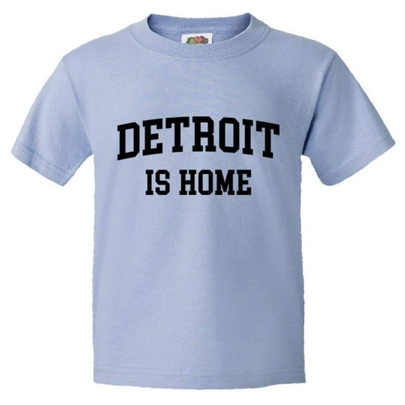 PleaseMeTees™ Youth Detroit Michigan Is Home Born In From Go Blue HQ Tee