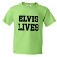 thumbnail image 1 of PleaseMeTees™ Youth Elvis Lives Presley Is Alive HQ Tee, 1 of 1