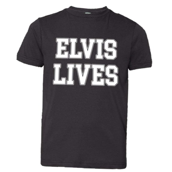 PleaseMeTees™ Youth Elvis Lives Presley Is Alive HQ Tee