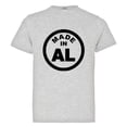 thumbnail image 1 of PleaseMeTees™ Youth From Born Made In Alabama AL Logo Label Tag HQ Tee, 1 of 1