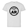 thumbnail image 1 of PleaseMeTees™ Youth From Born Made In Arkansas AK Logo Label Tag HQ Tee, 1 of 1