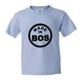 thumbnail image 1 of PleaseMeTees™ Youth From Born Made In Boston MA Strong Logo Label HQ Tee, 1 of 1
