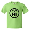 thumbnail image 1 of PleaseMeTees™ Youth From Born Made In Hawaii Hi Logo Label HQ Tee, 1 of 1