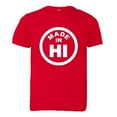 thumbnail image 1 of PleaseMeTees™ Youth From Born Made In Hawaii Hi Logo Label HQ Tee, 1 of 1