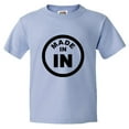 thumbnail image 1 of PleaseMeTees™ Youth From Born Made In Indiana In Logo Label Tag HQ Tee, 1 of 1