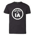 thumbnail image 1 of PleaseMeTees™ Youth From Born Made In Iowa IA Logo Label Tag HQ Tee, 1 of 1