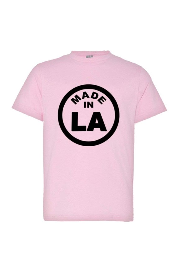 ™ Youth From Born Made In Louisiana LA Logo Label HQ Tee