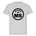 thumbnail image 1 of PleaseMeTees™ Youth From Born Made In Mississippi MS Logo Label HQ Tee, 1 of 1