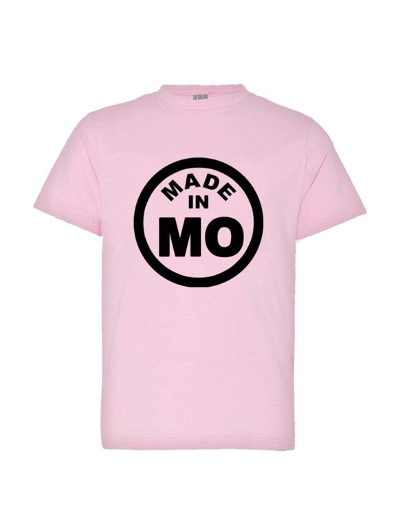 ™ Youth From Born Made In Missouri MO Logo Label HQ Tee