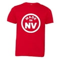 thumbnail image 1 of PleaseMeTees™ Youth From Born Made In Nevada NV Logo Label Tag HQ Tee, 1 of 1