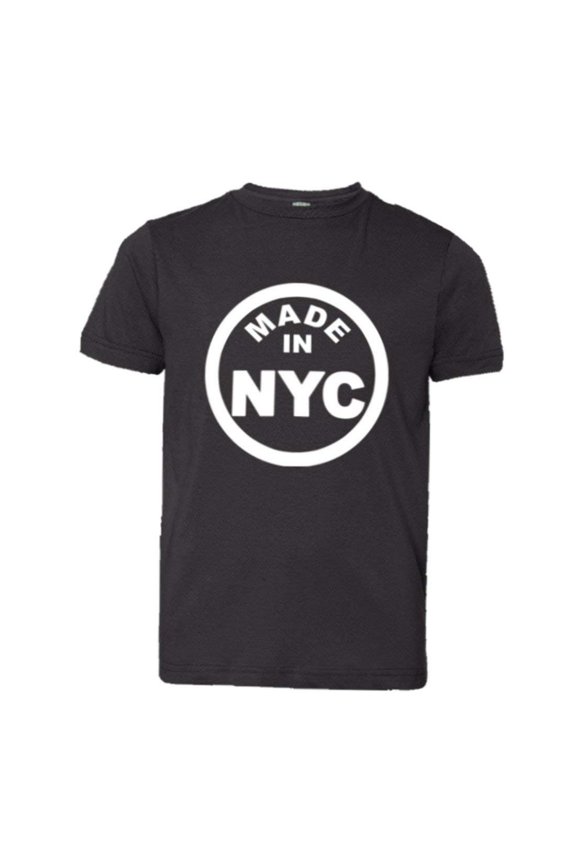 ™ Youth From Born Made In New York City NY Logo Label HQ Tee