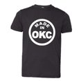 thumbnail image 1 of PleaseMeTees™ Youth From Born Made In Oklahoma City OK Logo Label HQ Tee, 1 of 1