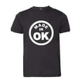 thumbnail image 1 of PleaseMeTees™ Youth From Born Made In Oklahoma OK State Logo Label HQ Tee, 1 of 1