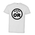 thumbnail image 1 of PleaseMeTees™ Youth From Born Made In Oregon OR State Logo Label HQ Tee, 1 of 1