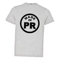 thumbnail image 1 of PleaseMeTees™ Youth From Born Made In Puerto Rico PR Logo Label HQ Tee, 1 of 1