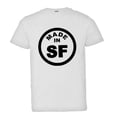thumbnail image 1 of PleaseMeTees™ Youth From Born Made In San Francisco CA Logo Label HQ Tee, 1 of 1