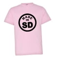 thumbnail image 1 of PleaseMeTees™ Youth From Born Made In South Dakota SD Logo Label HQ Tee, 1 of 1