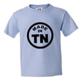 thumbnail image 1 of PleaseMeTees™ Youth From Born Made In Tennessee TN Logo Label HQ Tee, 1 of 1